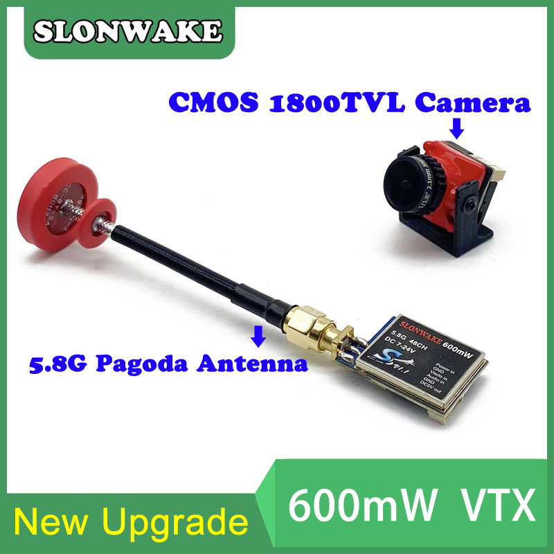 5.8G 48CH 600mW adjustable VTX - огляд і ціна Drone Frame