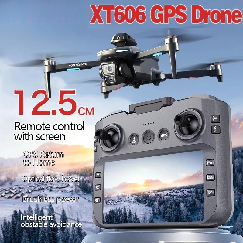 Original XT606 MAX GPS Drone 4 - огляд і ціна Drone Gps Mount