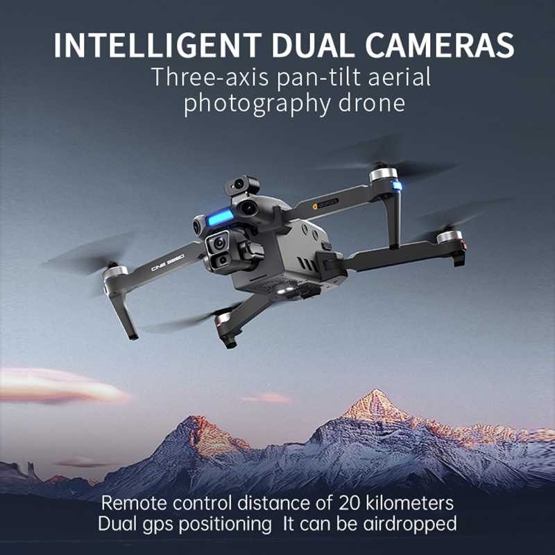 2026 New 8K Dual Camera Drone  - огляд і ціна Drone Gps Mount