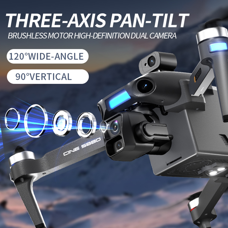 2026 New 8K Dual Camera Drone  - огляд і ціна Drone Gps Mount
