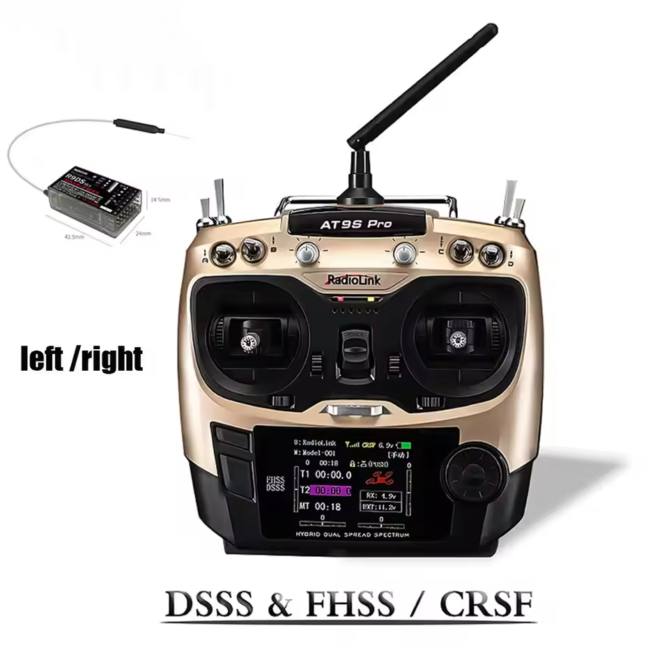 Radiolink AT9SPro 12CH 2.4G DS - огляд і ціна Drone Transmitter