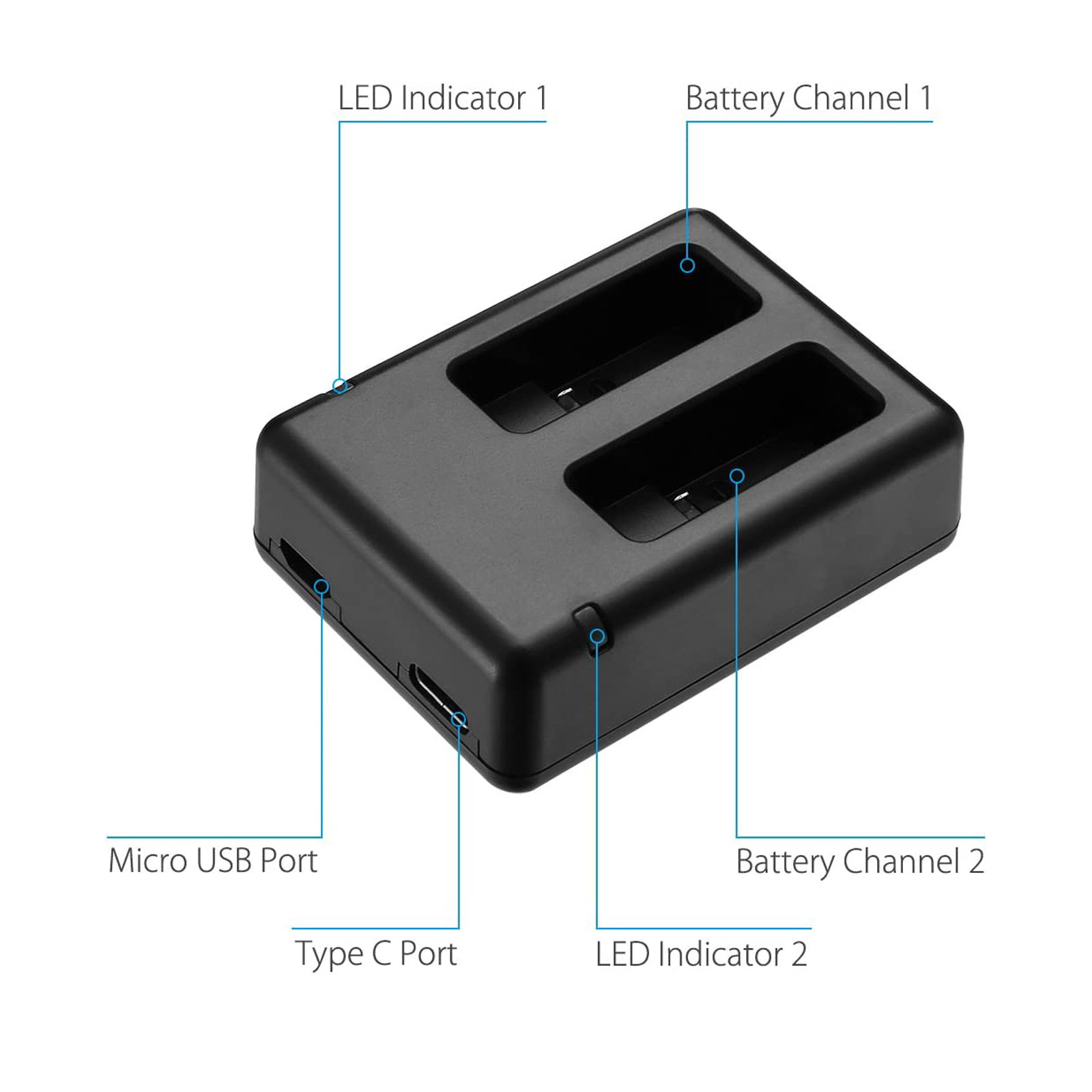 Suitable for GOPRO Hero 5 Char - огляд і ціна Drone Camera