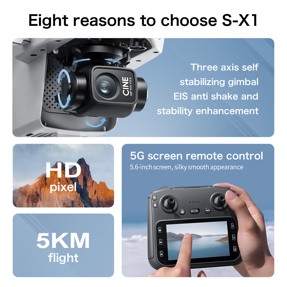 Top Deal S-X1 MAX GPS Drone 3  - огляд і ціна Drone Gps Mount