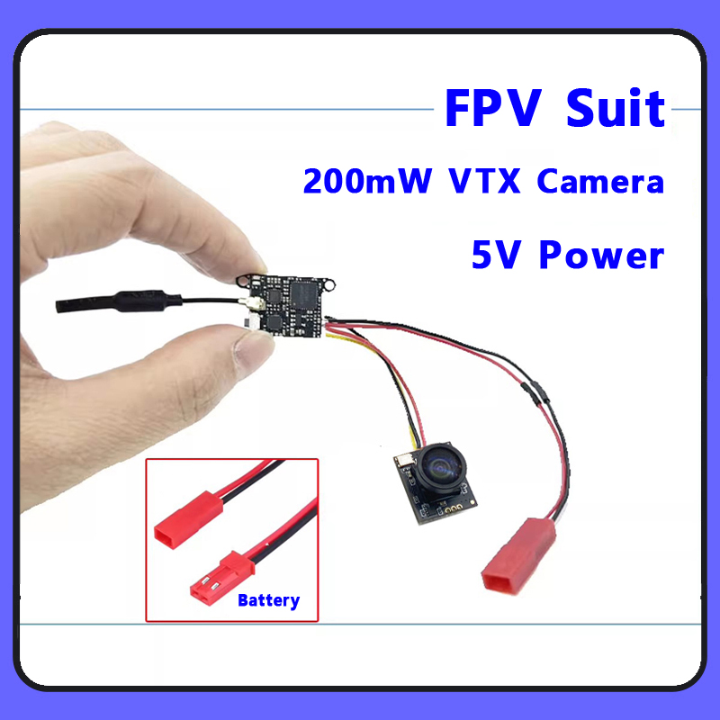 SLONWAKE 5.8G 1200TVL FPV Came - огляд і ціна Drone Receiver