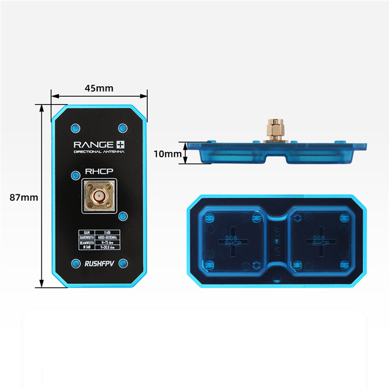 5.8GHz FPV Patch Antenna Long  - огляд і ціна Drone Antenna